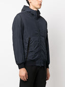 veste Stone Island 40823 GARMENT DYED CRINKLE REPS RECYCLED NYLON WITH PRIMALOFT®-TC Navy