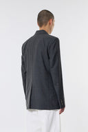 Blazer croisé AMI gris chiné