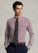 Chemise rayée ajustée popeline stretch Ralph Lauren