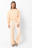 Hudson Wide Pants | Apricot Orange
