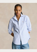 Chemise Oxford rayée coupe classique Ralph Lauren