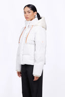 Doudoune courte mate Lili Gum White Gertrude & Gaston
