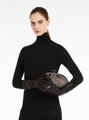 T-shirt en jersey de viscose Max Mara noir