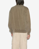 Sweat Isabel Marant Etoile homme façon bomber bronze foncé