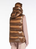 Gilet en toile imperméable avec capuche Max Mara