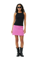 DÉBARDEUR BLACK SOFT COTTON RIB Ganni