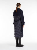 Trench en drap de laine Max Mara Marine