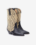 Santiag Duerto détails en cuir Marant Etoile