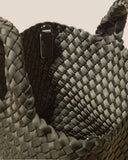 CABAS NAGHEDI ST BARTHS SMALL OLIVE