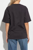 T-shirt GANNI noir logo