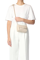 Sac JEROME DREYFUSS LULU S CHEVRE ECRU GRAINE