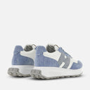 Sneakers Hogan H641 Blanc Bleu Ciel