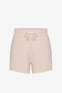 Francoise Sweat Shorts | Marled Ivory