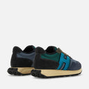 Sneakers Hogan H601 Bleu Ciel Bleu Vert