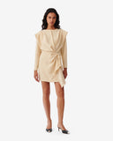 ROBE COURTE DRAPÉE MITZI iro