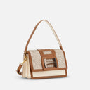 Hogan H-Bag Crossbody Bag Brown Ivory