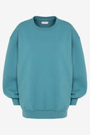 Ulla Oversized Sweatshirt | North Sea Blue
