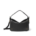 Sac JEROME DREYFUSS PEPITO M BUFFLE NOIR BRASS