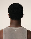 Débardeur AMI en jersey rib brillant léger