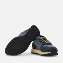 Sneakers Hogan H601 Bleu Ciel Bleu Vert