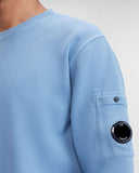 Brushed & Emerized Diagonal Fleece Lens Sweatshirt C.P. Company