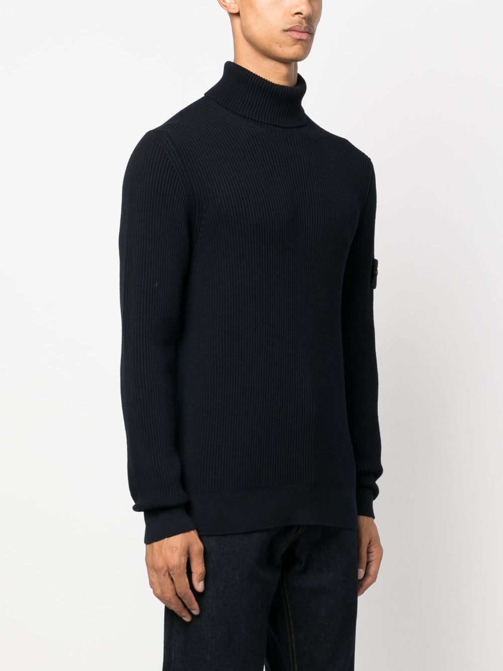 pull Stone Island 552C2 Navy— HENIN