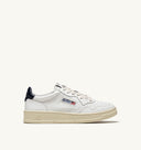 BASKET MEDALIST LOW EN CUIR BLANC ET SPACE Autry