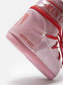 BOTTES ICON LOW À PAILLETTES ROSE MOON BOOT