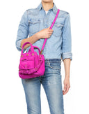 Billy Nano Chèvre Lamé Fuxia  jerome dreyfuss