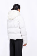 Doudoune courte mate Lili Gum White Gertrude & Gaston