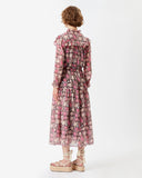 ROBE EN COTON IMPRIMÉ EINA Marant Etoile Noir estompé