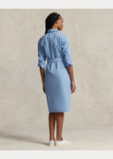 Robe-chemise ceinturée en coton Oxford Ralph Lauren