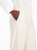 Pantalon palazzo en laine Max Mara