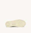 BASKET MEDALIST LOW EN DAIM ET EN CUIR BLANC ET CELESTE