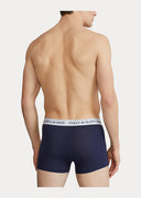 3 slips-boxers classiques coton stretch Ralph Lauren