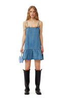 SAC LIGHT BLUE SMALL BUTTERFLY CROSSBODY Ganni