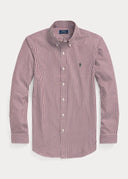 Chemise rayée ajustée popeline stretch Ralph Lauren