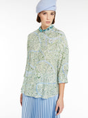Chemise en soie imprimée Max Mara