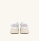 BASKET CLC EN CUIR BLANC Autry