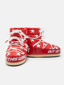 BOTTES ICON LIGHT LOW À IMPRIMÉ ÉTOILE ROUGE MOON BOOT