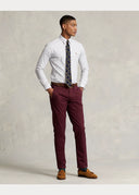 Chemise Oxford ajustée stretch à rayures Ralph Lauren
