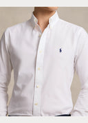 Chemise ajustée en popeline stretch Ralph Lauren