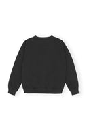 SWEAT-SHIRT DARK GREY ISOLI OVERSIZED Ganni