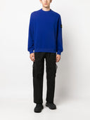 sweat Stone Island 61352 Bright Blue