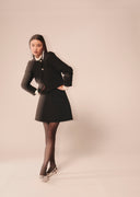 Valda black tweed jacket Tara Jarmon