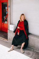 Harlow Wool Coat | Tartan Checks  Ame