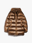 Doudoune en toile imperméable avec capuche Max Mara