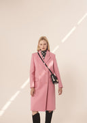 Marcus pink pea coat Tara Jarmon