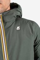 Jack Eco Stretch Thermo Double short jacket green b - blue dept K-Way