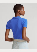 Polo cintré en coton stretch Ralph Lauren